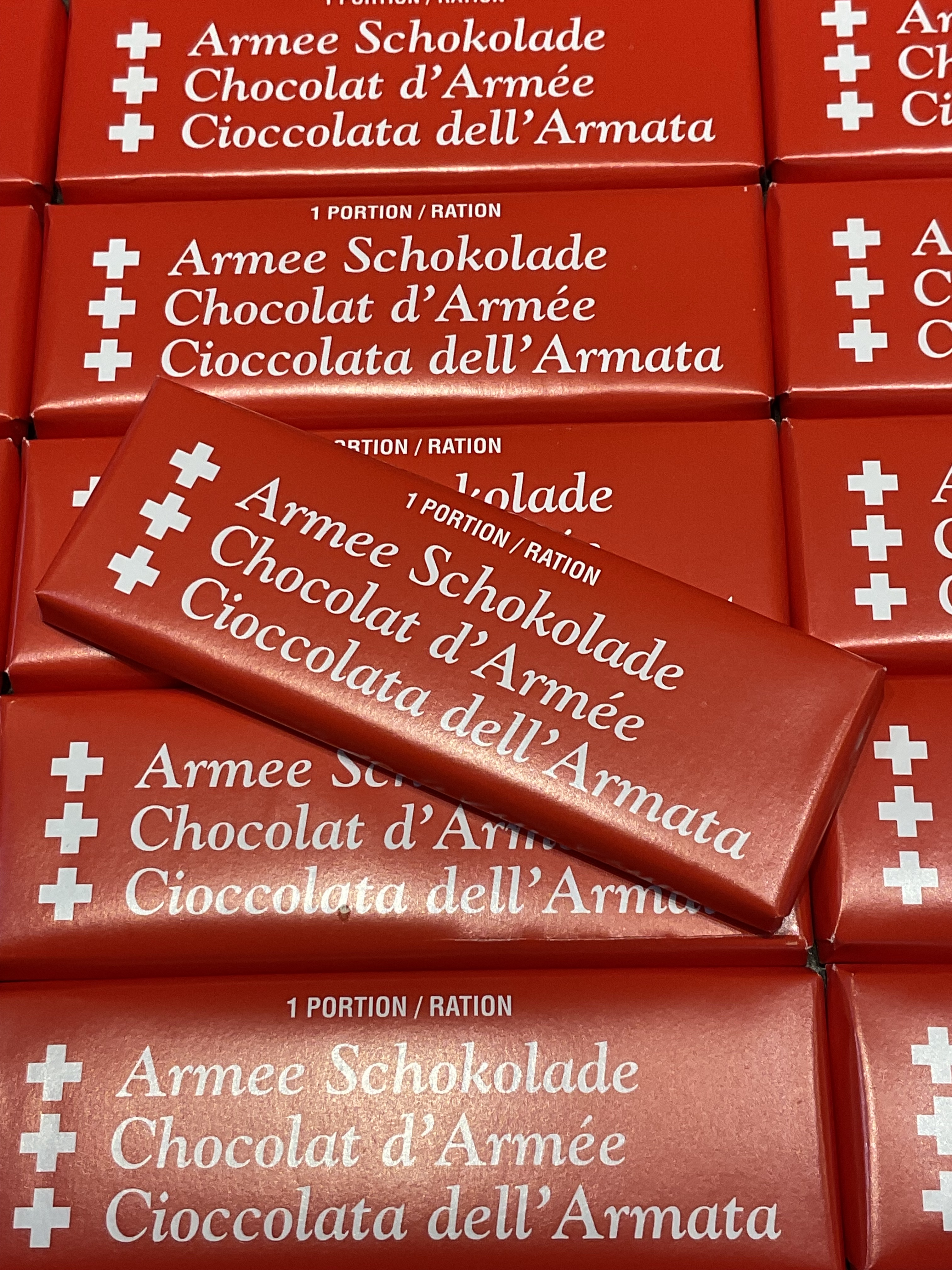 Armee Schokolade
